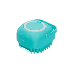 Soft Silicone Dog Bath Brush & Massage Grooming Scrubber