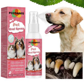 Dog & Cat Dental Care Spray – Bad Breath Remover & Teeth Whitening