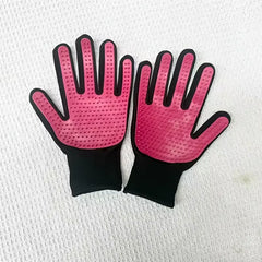 2-Piece Pet Grooming Gloves – Pet Hair Remover & Massage Gloves for Dogs & Cats