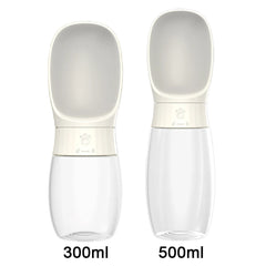 Portable Dog Water Bottle & Travel Feeder (300ml / 500ml)