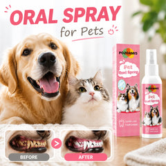Dog & Cat Dental Care Spray – Bad Breath Remover & Teeth Whitening