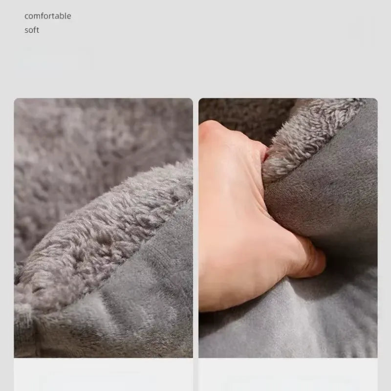 Indoor Soft Pet Cave & Sleeping Basket for Cats and Dogs