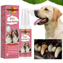 Dog & Cat Dental Care Spray – Teeth Cleaning, Bad Breath Remover & Teeth Whitening