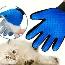 2-Piece Pet Grooming Gloves – Pet Hair Remover & Massage Gloves for Dogs & Cats