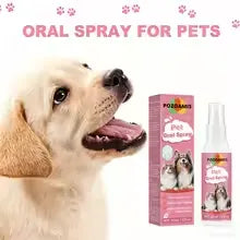 Dog & Cat Dental Care Spray – Teeth Cleaning, Bad Breath Remover & Teeth Whitening